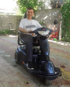 Enjoying my new ride