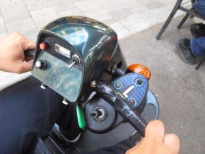 Joystick gemonteerd